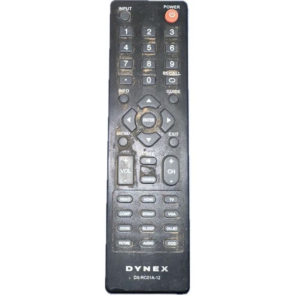 Original DX-RC02A-12‎ LCD TV Remote Control For DYNEX LCD TV - Picture 1 of 2